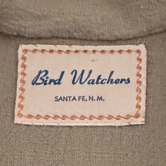 Bird Watchers Linen Pullover 3/4 Sleeve Top [WM Sz M] - Picture 5 of 9